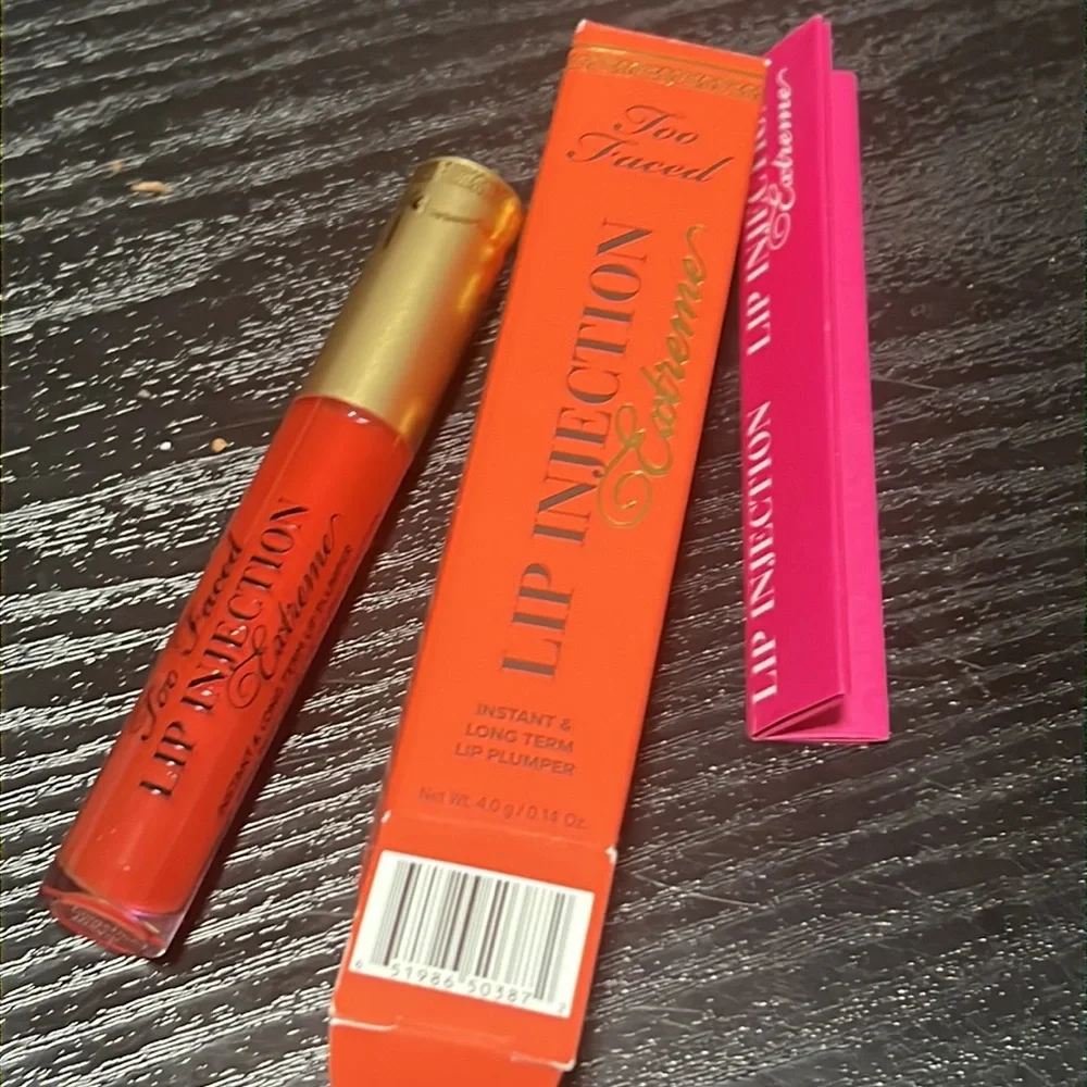 🌛🎭Too Faced Tangerine Dream Extreme Lip Injection